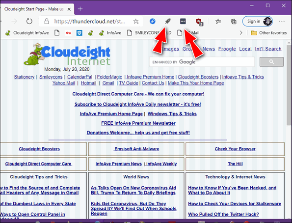 Cloudeight InfoAve - How to Use Chrome Extensions in the New Microsoft Edge