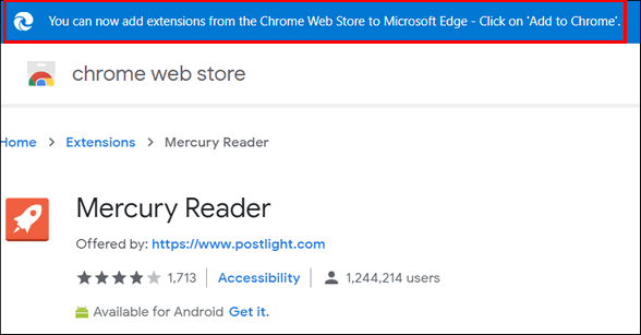 Cloudeight InfoAve - How to Use Chrome Extensions in the New Microsoft Edge
