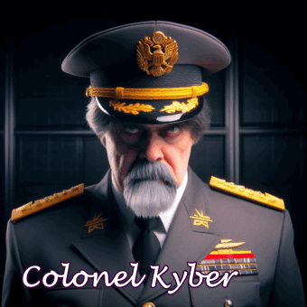 Colonel Kyber - dressed to kill (LOL)