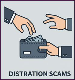 Distraction Scams - Cloudeight Internet